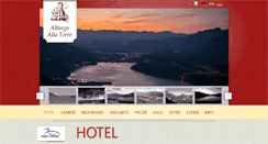 Desktop Screenshot of albergoallatorre.it